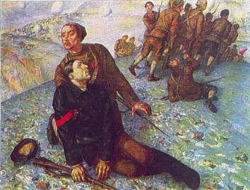 Картина Петрова-Водкина "Смерть комиссара" на мой взгляд как нельзя лучше иллюстрирует возможные последствия от реинжиниринга